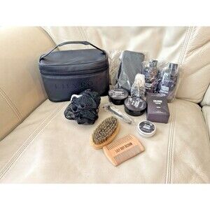 Men Bath & Beard Set Bath & Body Dad Travel Kit Lily Roy Personal Care NEW